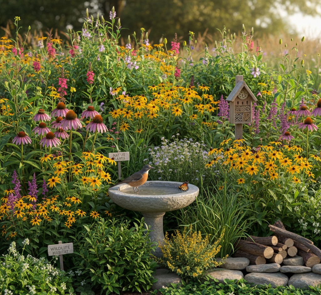 Wildlife-friendly arrangement