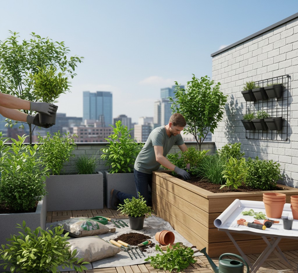 Professional installation work